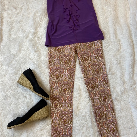 Black Orchid Passion For Paisley Jeans - Picture 6 of 7